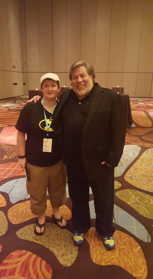 Me with Steve Wozniak aka Woz in 2016